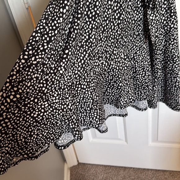 Patterned midi dress, size L - XL! - Picture 4 of 8